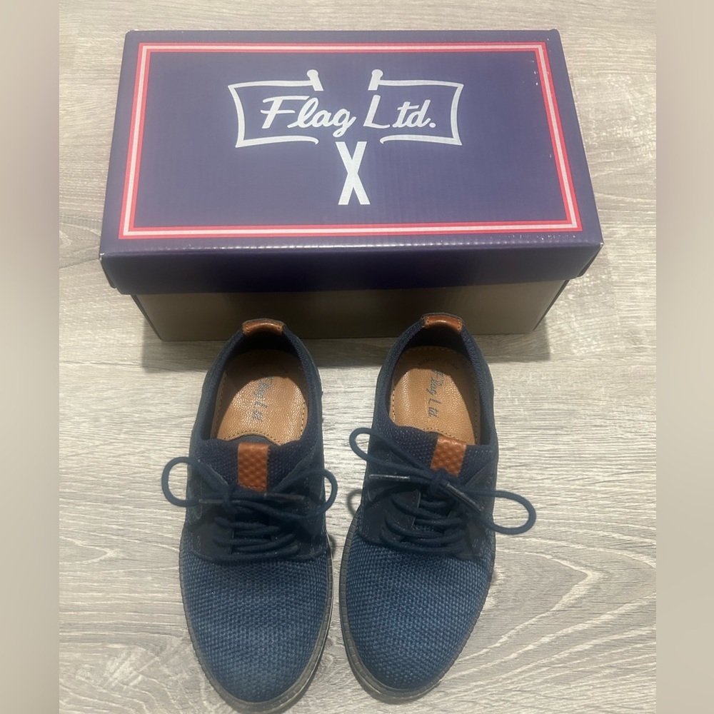 Flag Ltd Boys Joshua Knit Oxford Shoe
